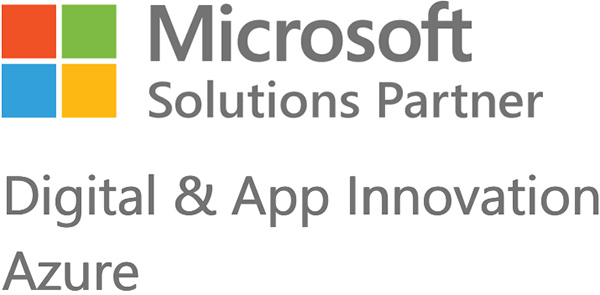 Logo Microsoft Solutions Partner Digital App Innovation Azure